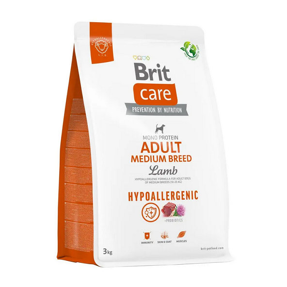 Brit Care dog Hypoallergenic Adult Medium Breed 3kg