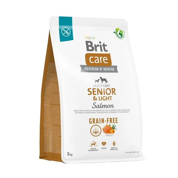 Brit Care dog Grain-free Senior & Light 3kg