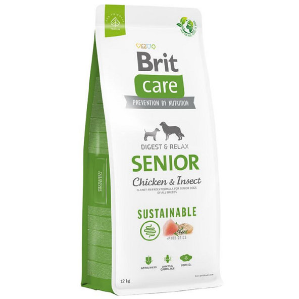 Brit Care dog Sustainable Senior 12kg