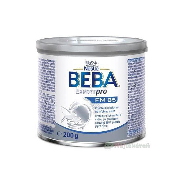 BEBA EXPERT pro FM 85, výživa pre predčasne narodené deti, 200g