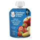 Gerber Natural ovocná desiata Kapsička Jablko, banán a jahoda (od ukonč. 6. mesiaca) 90 g