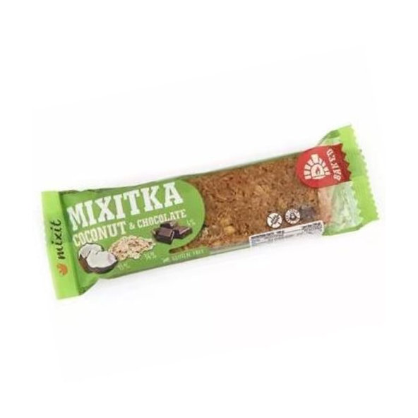 Mixitka BEZ LEPKU kokos a čokoláda Mixit 1ks/50g