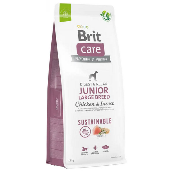 Brit Care dog Sustainable Junior Large Breed 12kg
