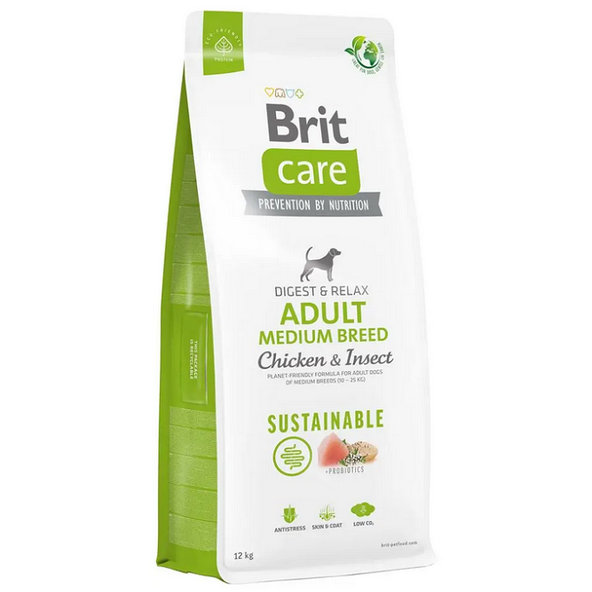 Brit Care dog Sustainable Adult Medium Breed 12kg