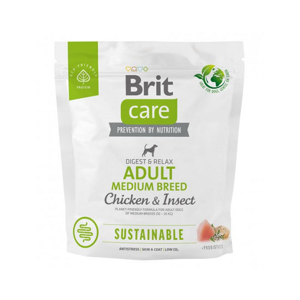 Brit Care dog Sustainable Adult Medium Breed 1kg
