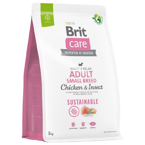 Brit Care dog Sustainable Adult Small Breed 3kg