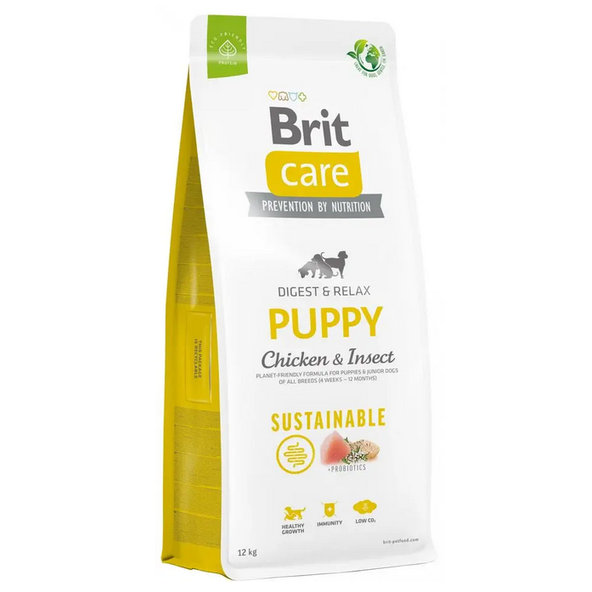 Brit Care dog Sustainable Puppy granule pre šteňatá 12kg