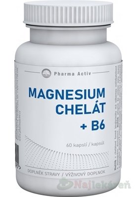 E-shop Pharma Activ MAGNESIUM CHELÁT + B6, 60 cps
