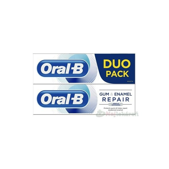 Oral-B GUM&ENAMEL PRO-REPAIR Gentle Whitening DUO