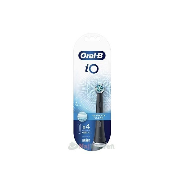 Oral-B iO ULTIMATE CLEAN Black 4 hlavice