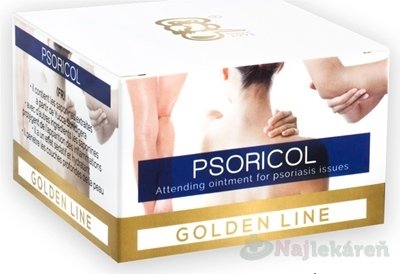 E-shop Golden Line PSORICOL kozmetická masť 50ml