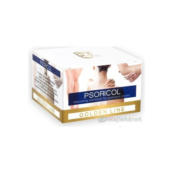 Golden Line PSORICOL kozmetická masť 50ml