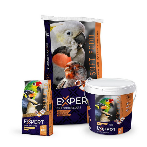 EXPERT Soft food fruit krmivo pre plodožravé vtáky 1kg