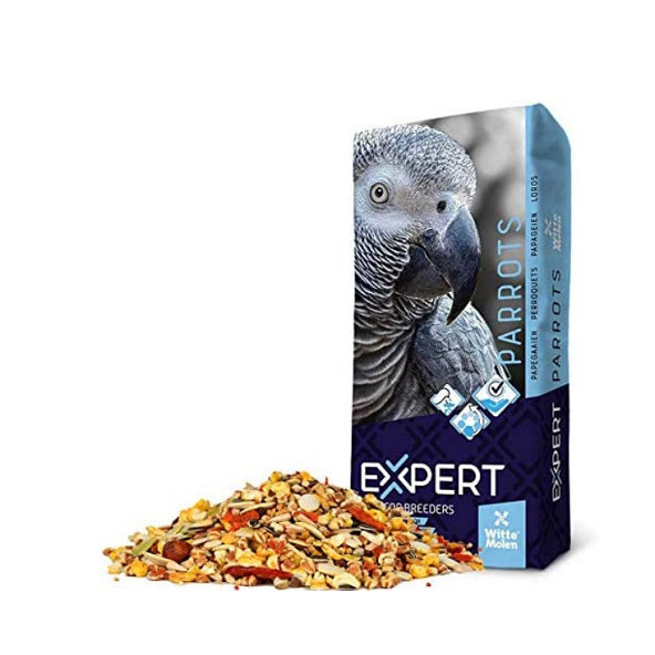 EXPERT Parrots Low Fat - zmes s nízkym obsahom tuku pre papagáje kakadu a amazoňany 15kg