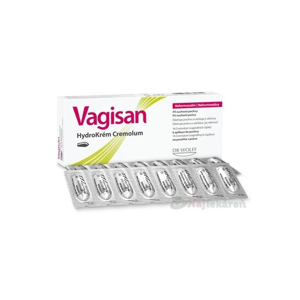 Vagisan HydroKrém Cremolum 16ks