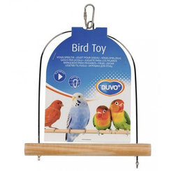 Hojdačka  Duvo+ drevená, pre malé a stredné vtáky