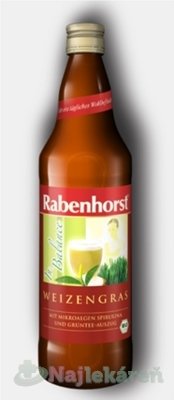 E-shop Rabenhorst Kokteil zo zelenej pšeničnej trávy 750 ml