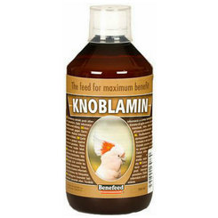 Knoblamin cesnakový extrakt proti črevným parazitom pre exotické vtáky 500ml