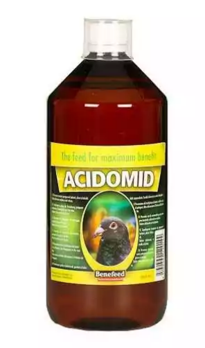 E-shop Acidomid H minerálno-vitamínový roztok pre holuby 500ml