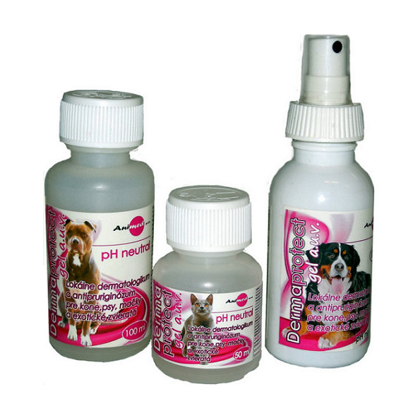 Dermaprotect protizápalový gel s rozprašovačom pre zvieratá 100ml