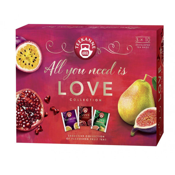 TEEKANNE LOVE COLLECTION ovocno-bylinné čaje 3 druhy 1set