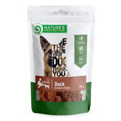 Maškrta Natures Protection Lifestyle pre psy s kačacím mäsom 12x75g