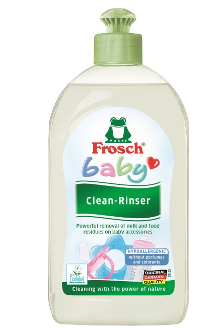 E-shop FROSCH EKO Prostriedok čistiaci hypoalergénny na dojčenské fľaše a cumlíky 500 ml