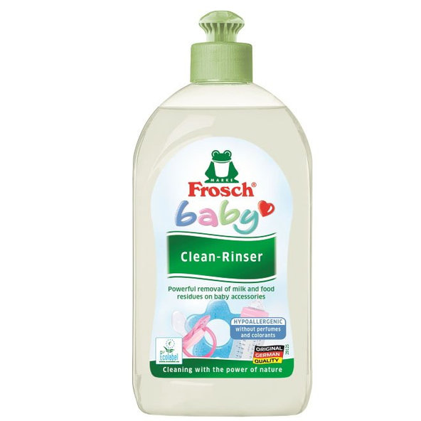 FROSCH EKO Prostriedok čistiaci hypoalergénny na dojčenské fľaše a cumlíky 500 ml