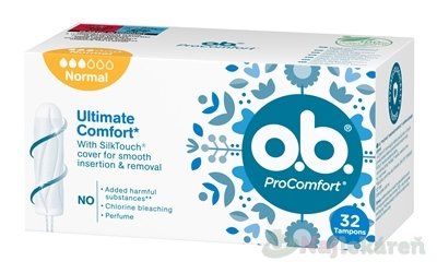 E-shop O.B. ProComfort Normal hygienické tampóny 32 ks