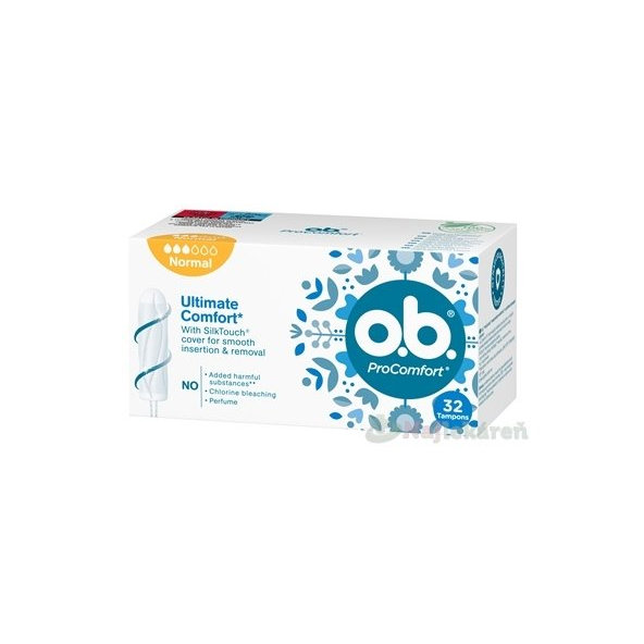 O.B. ProComfort Normal hygienické tampóny 32 ks