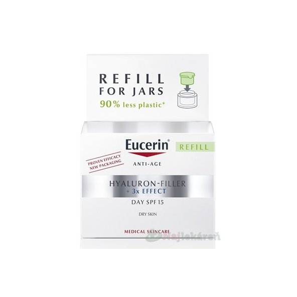 Eucerin HYALURON-FILLER + 3x EFFECT Denný krém náhradná náplň 50ml