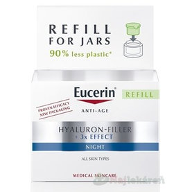 Eucerin HYALURON-FILLER + 3x EFFECT Nočný krém náhradná náplň 50ml