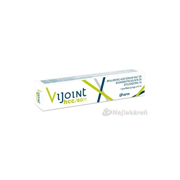 VIJOINT HCC 60 mg/3 ml roztok hyaluronátu sodného na kĺby 3 ml
