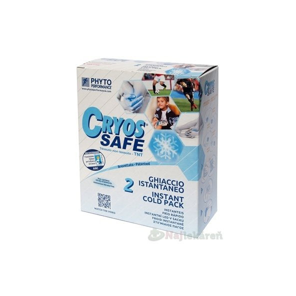 CRYOS SAFE instantný chladiaci ľad vo vrecku 2 ks