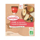 BABYBIO Pyré hruška pomarančový kvet (4x 90 g) - ovocný príkrm