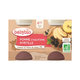 BABYBIO Príkrm jablko čučoriedky (2x 130 g)