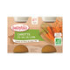 BABYBIO Príkrm mrkva (2x 130 g)