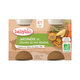 BABYBIO Príkrm zeleninová zmes (2x 130 g)