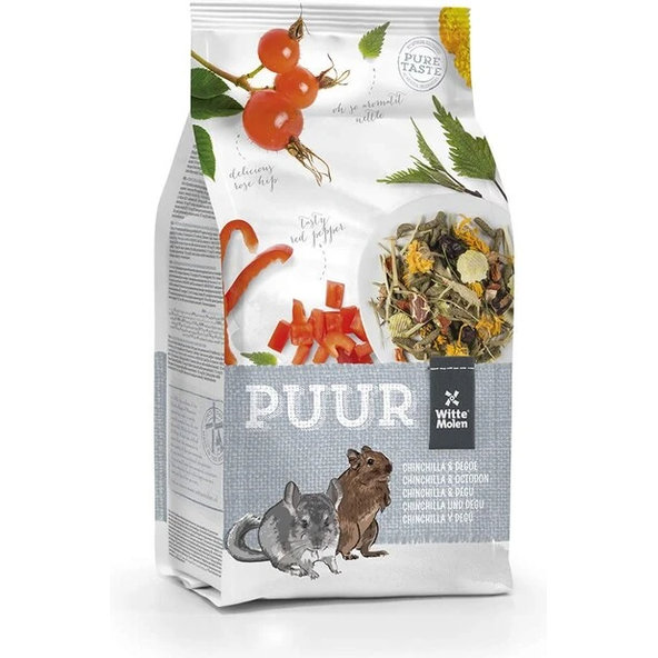 PUUR chinchilla & degu - gurmánske krmivo pre činčily a degu 500g