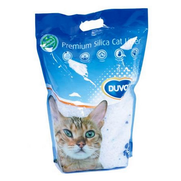 Podstielka DUVO+ pre mačky Premium silikátová citrón 5L