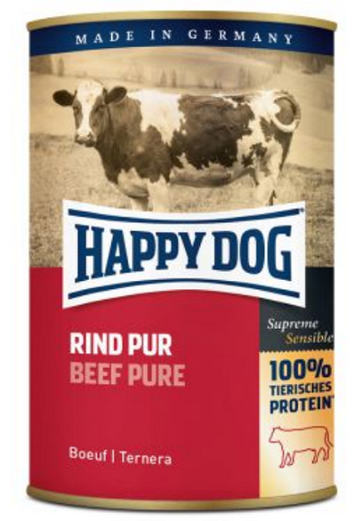 E-shop Happy Dog PREMIUM - Fleisch Pur - hovädzie mäso konzerva pre psy 400g