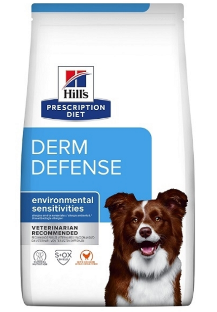 E-shop HILLS PD Canine Derm Defense Dry granule pre psy 4kg