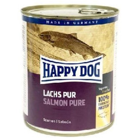 Happy Dog PREMIUM - Fleisch Pur - lososie mäso konzerva pre psy 800g