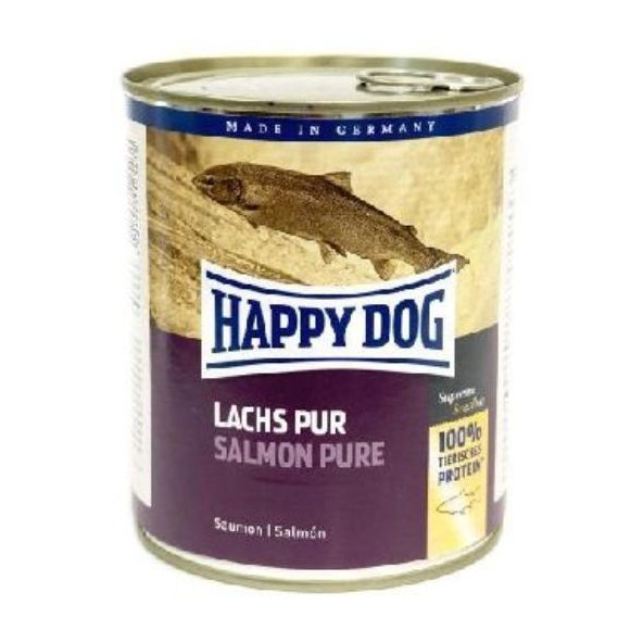 Happy Dog PREMIUM - Fleisch Pur - lososie mäso konzerva pre psy 800g