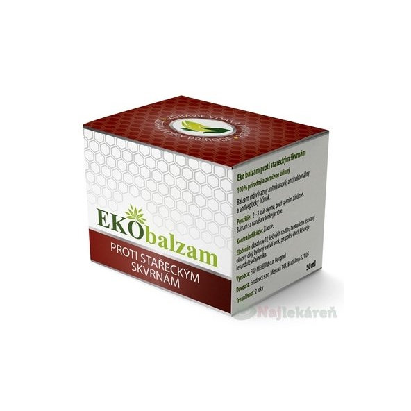 EKObalzam PROTI STARECKÝM ŠKVRNÁM 50ml