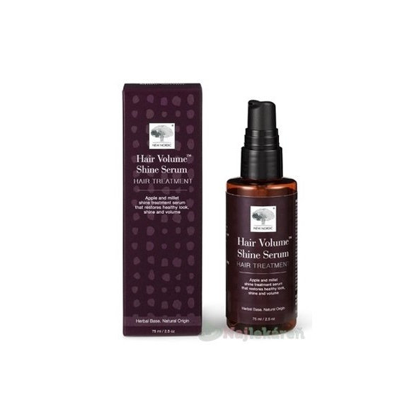 NEW NORDIC Hair Volume Shine Serum vyživujúce sérum na vlasy 75ml