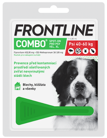 E-shop Frontline Combo Spot-on Dog XL - pipeta proti kliešťom pre psy 4,02ml