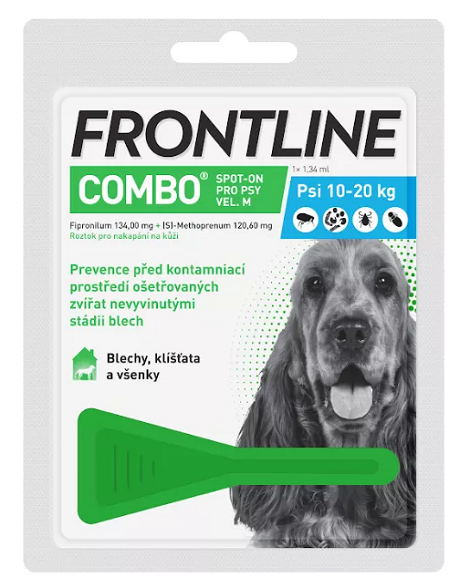 E-shop Frontline Combo Spot-on Dog M - pipeta proti kliešťom pre psy 1,34ml