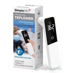 Infračervený teplomer SIMPLYMED model UFR102, 1 ks
