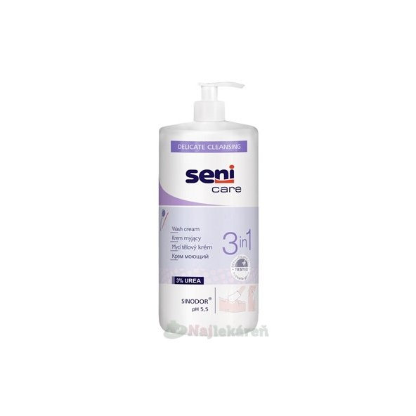 Seni Care Umývacia emulzia 3v1 1000ml